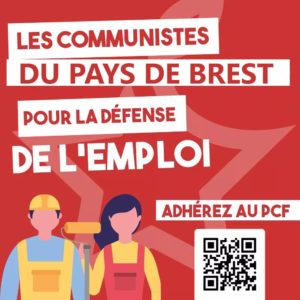 Le 5 décembre pour le droit au travail, à la protection sociale, contre le chômage et la précarité manifestation à 11 h place de la Liberté à Brest.