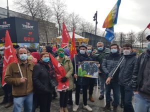 16 janvier – Retour sur la Marche des libertés à Brest: 1500 manifestants contre la loi Sécurité Globale.